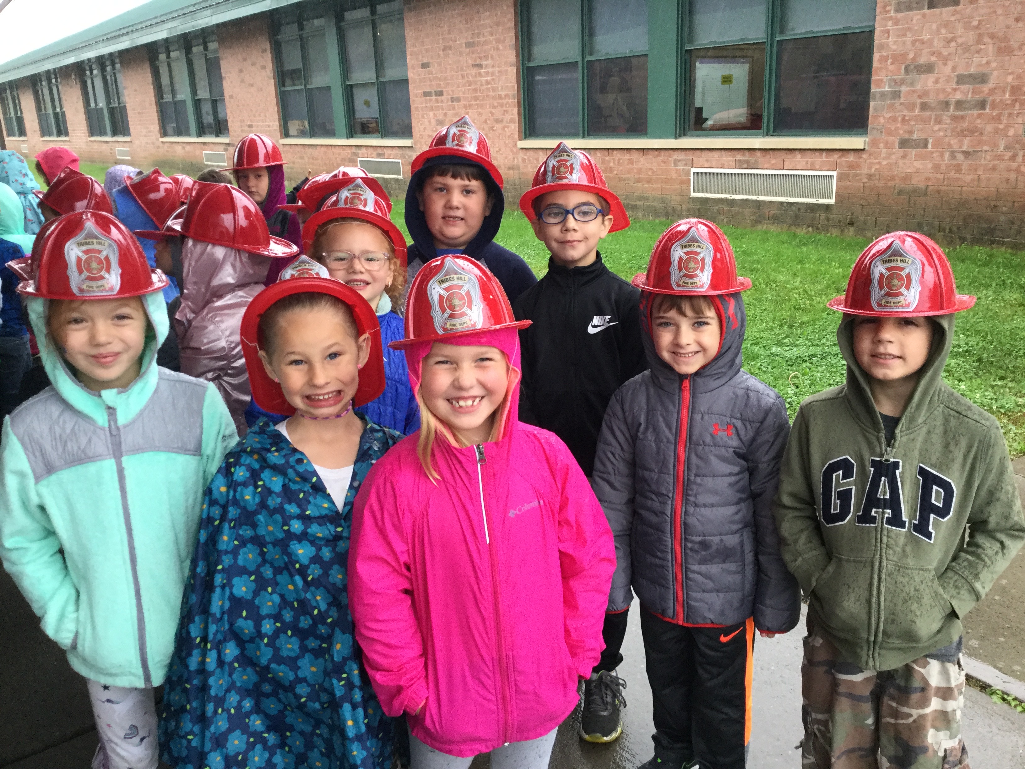 Departments teach fire prevention to elementary students Fonda