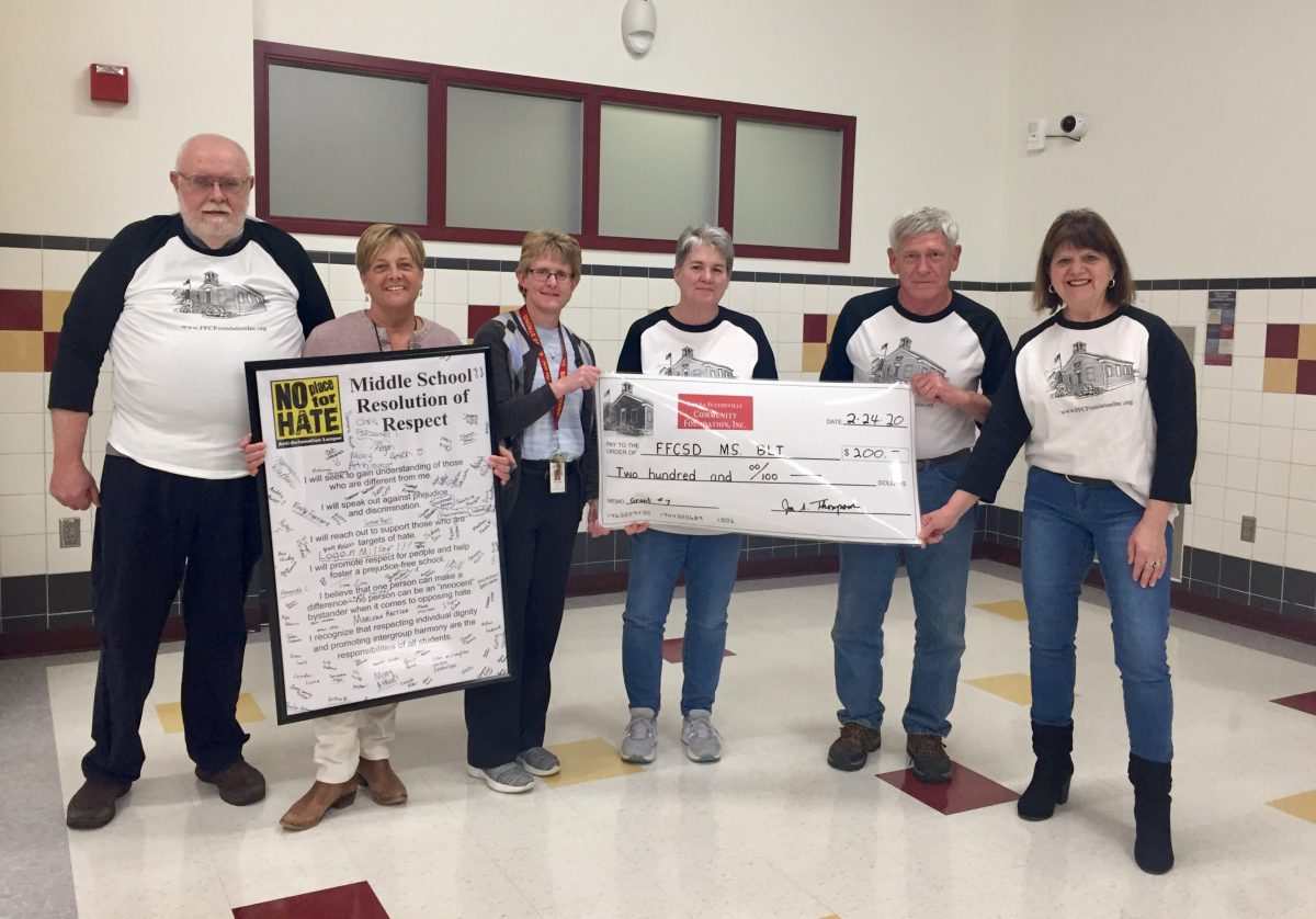 Foundation awards grants to robotics club, building leadership team