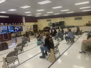 This winter, students in the FF Theatrical Co. had the opportunity to learn from professional actors and actresses as part of the “Broadway Weekends” program.