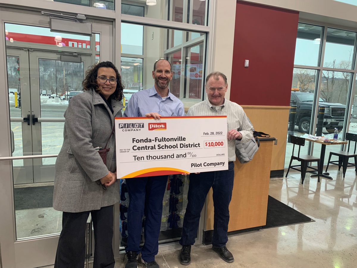 FFCS receives $10,000 contribution from Pilot Travel Centers