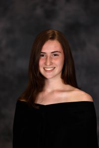 Class of 2022-Top 10 student Kaylee Freeman.