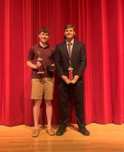 FFHS Golf team members at the FFCS High School Sports Awards on Monday, June 6.