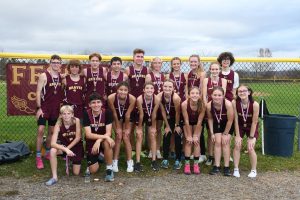 2022-23 FFCS Boys & Girls Cross Country team.