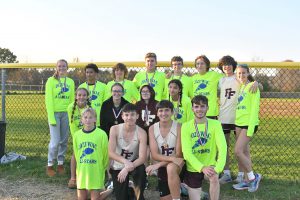 Members of the FFCS Varsity Cross Country team for 2023-24 season.