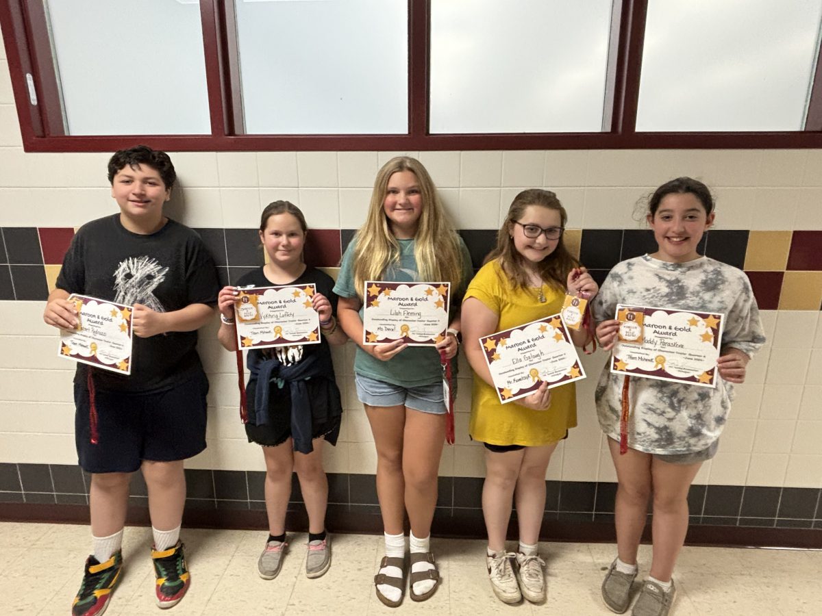 Character Education recipients for fourth quarter FondaFultonville