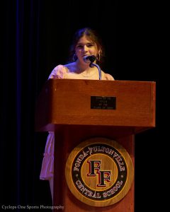 FFCS senior and Seal of Civic Readiness recipient Victoria Rice.