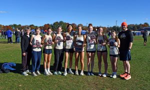 2025 Fonda-Fultonville girls' cross-country team.