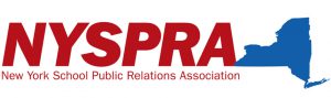 Official logo for the New York School Public Relations Association.